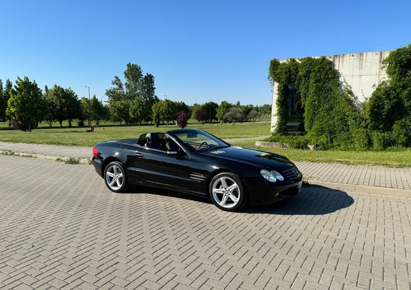 Mercedes-Benz SL cena 120000 przebieg: 130000, rok produkcji 2002 z Lublin małe 254